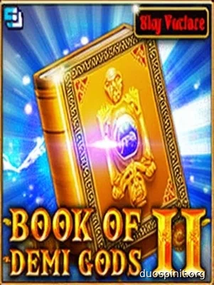 Macchina slot Book of Demi Gods II RTP 95,8% con dèi mitici attorno